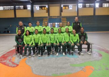 La formación del seleccionado boliviano.