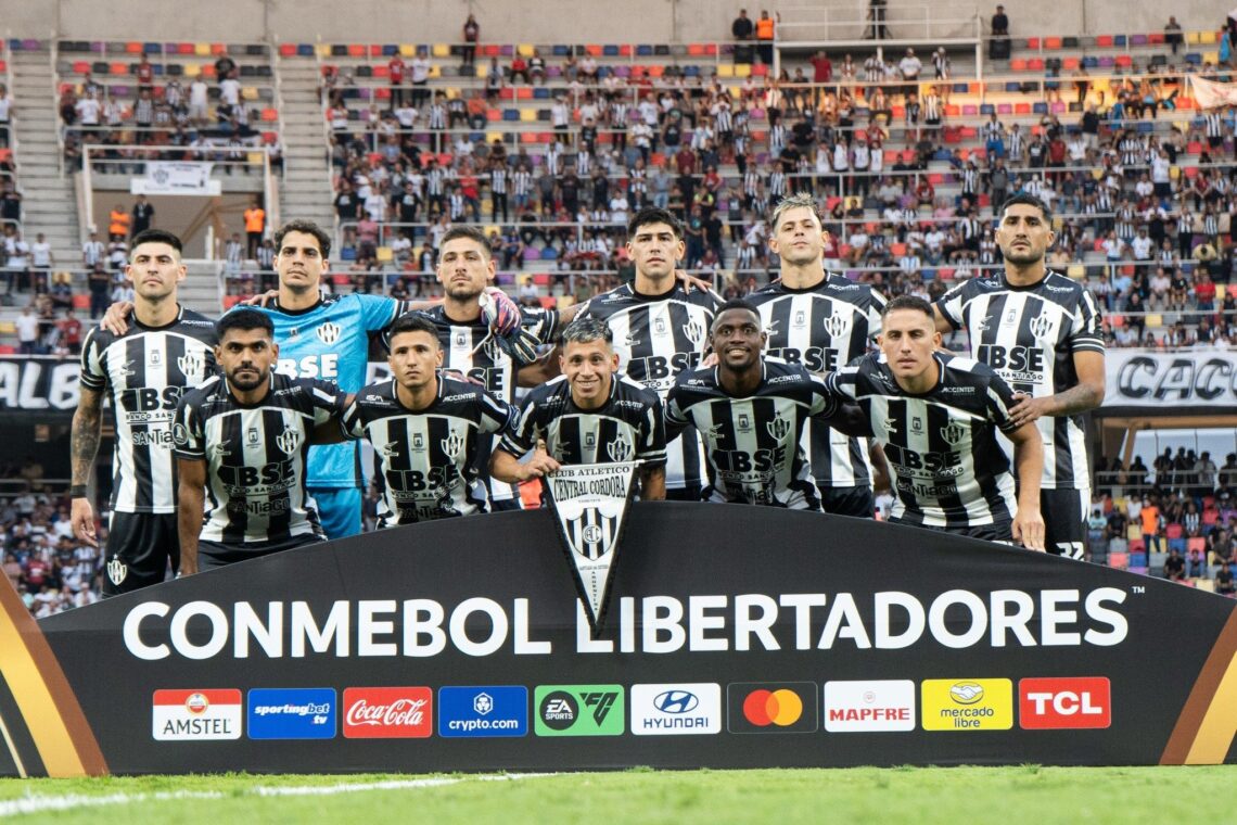 El plantel de Central Córdoba que debutó en Libertadores