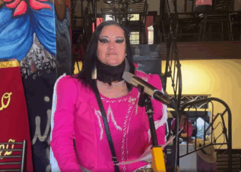 La activista feminista María Galindo.