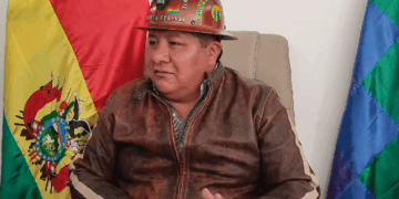 El senador evista Hilarión Mamani