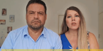El exalcalde de La Paz Luis Revilla y su esposa Maricruz Ribera aparecen en un video difundido por las redes sociales.
