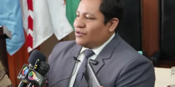 El presidente del Consejo de la Magistratura, Manuel Baptista.
