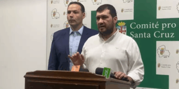 El presidente del Comité pro Santa Cruz, Stello Cochamanidis.