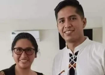 Eva Copa y Andrónico Rodríguez hace varios años. Foto: Archivo.