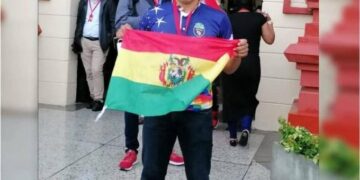 El dirigente Jhonny Cruz.