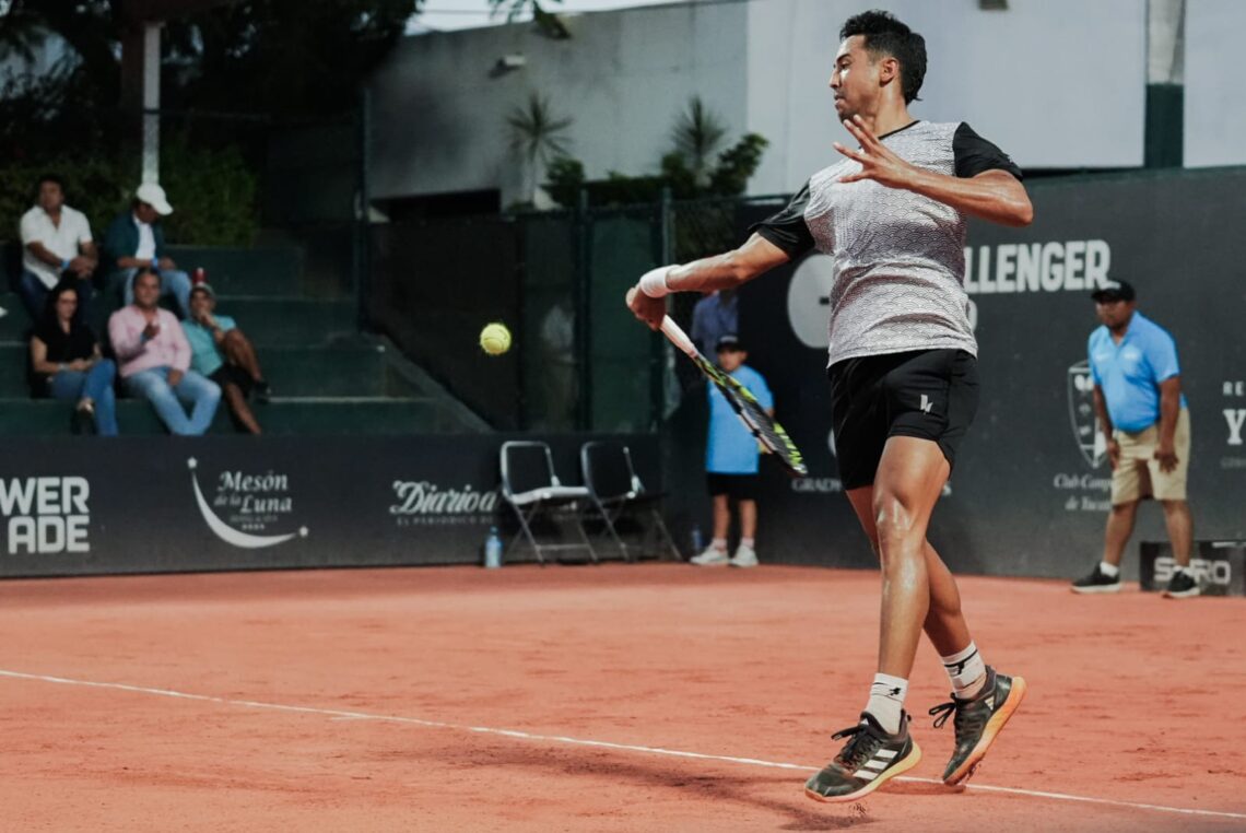 El tenista beniano Hugo Dellien