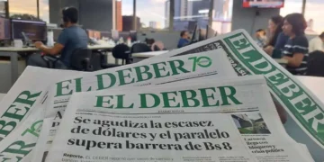 El diario El Deber tiene su sede en Santa Cruz. Foto: El Deber.