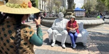 El Prado está ubicado sobre la avenida 16 de Julio del centro de la ciudad de La Paz. Foto: GAMLP.