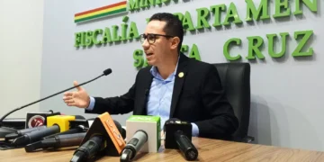 El fiscal departamental de Santa Cruz. Foto: Ministerio Público.