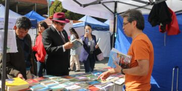 Una imagen de la Feria Cultural del Libro.