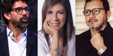 Henry Medina, Elena Hurtado e Iván Dorado en Piedra, Papel y Tinta