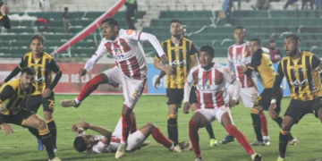 Incidencia del partido en el estadio Patria