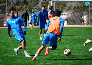 El capitán bolivarista Leonel Justiniano en plena práctica en Ananta.