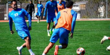 El capitán bolivarista Leonel Justiniano en plena práctica en Ananta.