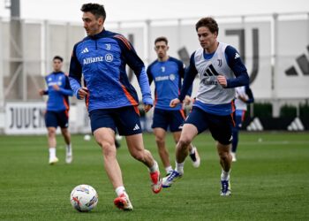 Una incidencia de la práctica de Juventus en Turín.