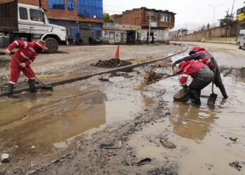 El Alto es uno de los municipios donde se registran intensas lluvias. Foto: GAMEA.