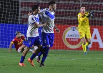 El festejo de los jugadores de GV San José