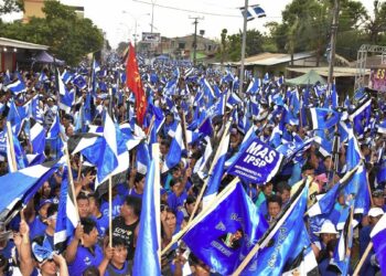 Militantes del MAS. Foto: Redes sociales