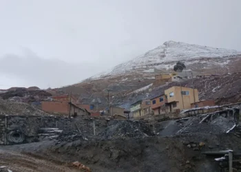 La nevada cayó en varios sectores de Potosí. Foto: Red Uno Sur.