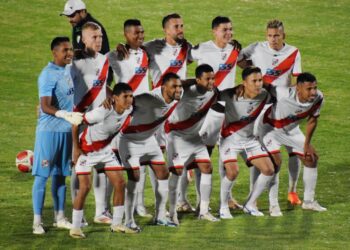 La formación potosina de Nacional en un partido del Torneo de Verano