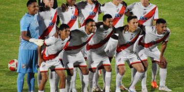 La formación potosina de Nacional en un partido del Torneo de Verano