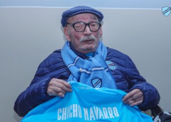 El hincha bolivarista Lisandro Navarro
