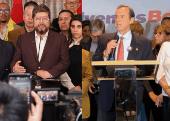 Los precandidatos Samuel Doria Medina y Jorge Tuto Quiroga. Foto: Archivo La Razón