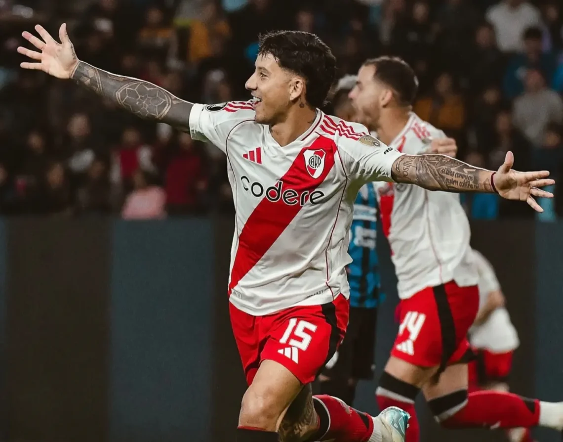 Driussi festeja su gol