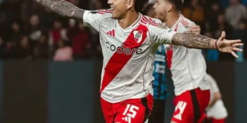 Driussi festeja su gol