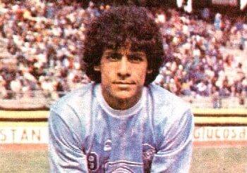 Fernando Salinas, en su etapa de goleador en Bolívar.