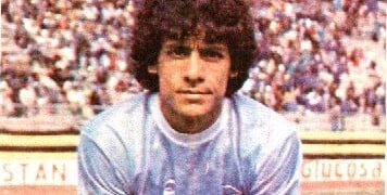 Fernando Salinas, en su etapa de goleador en Bolívar.
