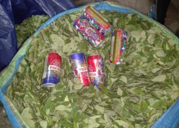 Se encontró bebidas alcohólicas. Foto: ABI.