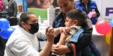 El Ministerio de Salud lanzó la Vacunación de las Américas.
