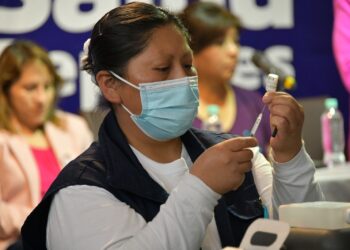 La campaña incluye una intensificación de la vacunación. Foto: Ministerio de Salud.