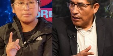 Eva Copa y Félix Patzi en entrevista con La Razón.