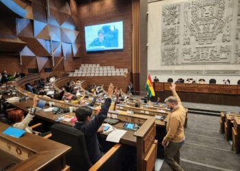 Sesión de la Cámara de Diputados.