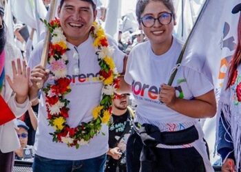 Presentación de Morena en El Alto. Foto: RRSS