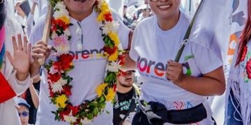 Presentación de Morena en El Alto. Foto: RRSS
