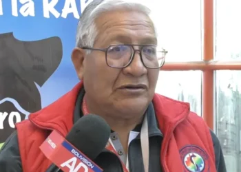 El responsable del Programa de Enfermedades Zoonóticas del Sedes Oruro. Foto: Captura Sedes Oruro.