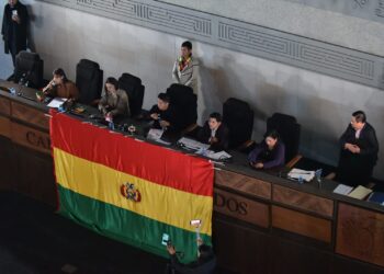 La polémica sesión de la Asamblea Legislativa en la que se aprobó el crédito.