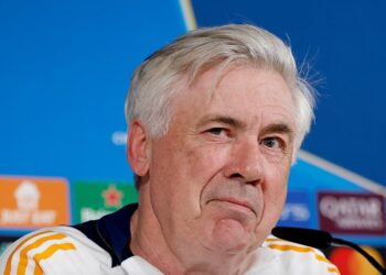 Carlo Ancelotti en conferencia