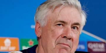 Carlo Ancelotti en conferencia