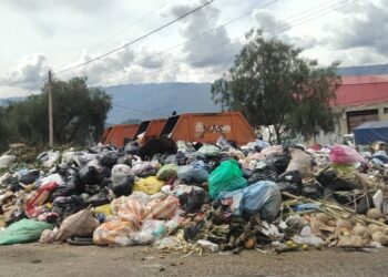 Aumenta la cantidad de basura en Cochababmba.
