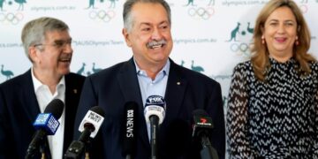 Andrew Liveris, presidente del comité organizador de los Juegos Olímpicos de Brisbane 2032
