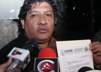 el abogado de la Cidob Luis Enrique Ardaya. Foto: Unitel