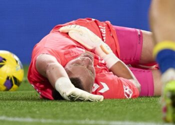 Cillesen tras el incidente en el partido