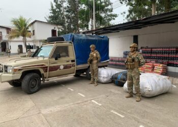 Uno de los operativos contra el contrabando en la última semana.