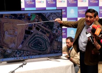 El secretario de Gobernabilidad de la Alcaldía de Cochabamba, Gustavo Camargo., explica sobre la situación en K'ara K'ara.