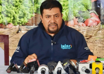 El ministro de Desarrollo Rural y Tierras, Yamil Flores, informa datos del último reporte.