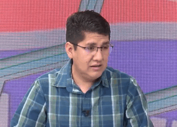 El director de la ANH, German Jiménez, en entrevista con Bolivia Tv.